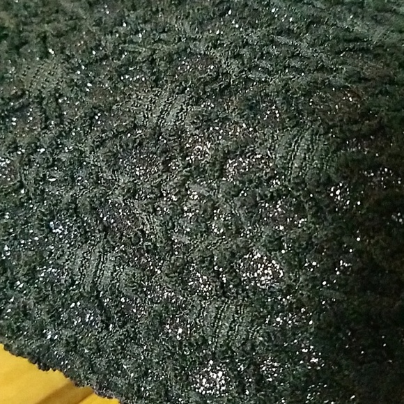 Black crochet wristlet bag - Picture 2 of 2